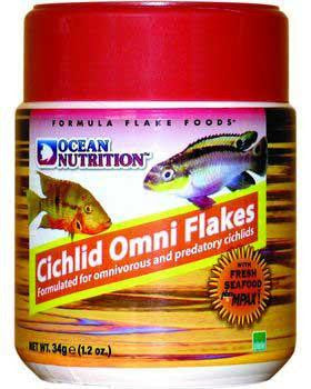 Ocean Nutrition Cichlid Omni Flake 2.5 oz. Online Hot Sale