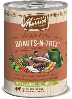 Merrick Brauts N Tots Can Dog 12-13.2 oz. Cheap