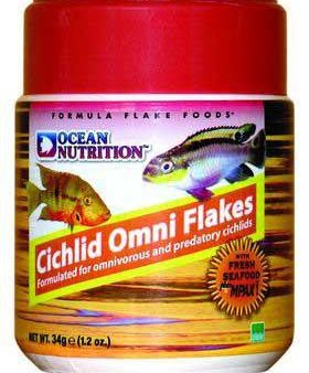 Ocean Nutrition Cichlid Omni Flake 5.5 oz. Online Sale