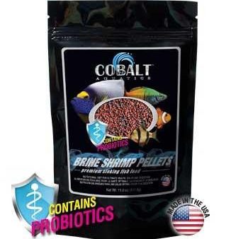 Cobalt Brine Shrimp Pellets - Small - 1.5 oz. on Sale