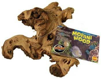 ZooMed Mopani Wood Assorted 4 Small, 3 Medium, 2 Large, 1 Jump Aquarium Tag For Discount