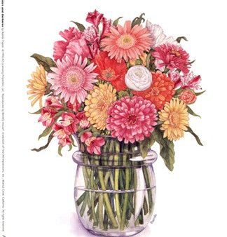 Zinnias and Gerberas Online Sale