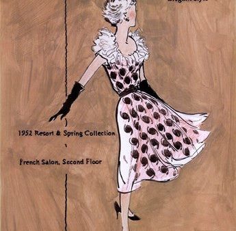 50 s Dept Store Ads Elegant Style Fashion