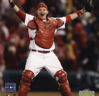 Yadier Molina - Celebrates Winning 2006 World Series Online