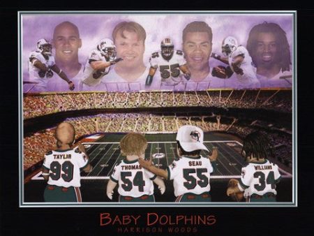 Baby Dolphins - Williams, Seau, Thomas, & Taylor Online Sale