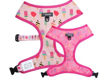 Moo+Twig Sweet Treat Reversible Dog Harness Cheap