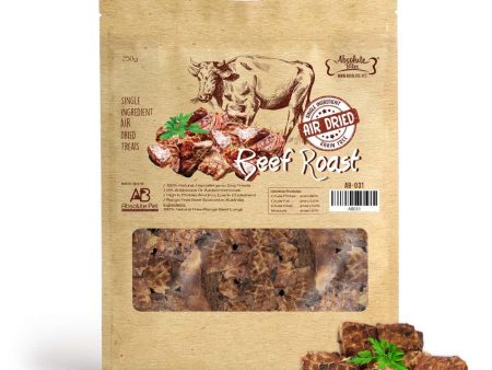 35% OFF: Absolute Bites Air Dried Beef Roast Dog Treats 200g For Sale