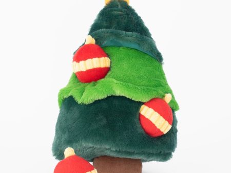 ZippyPaws Holiday Zippy Burrow Christmas Tree Dog Toy Cheap