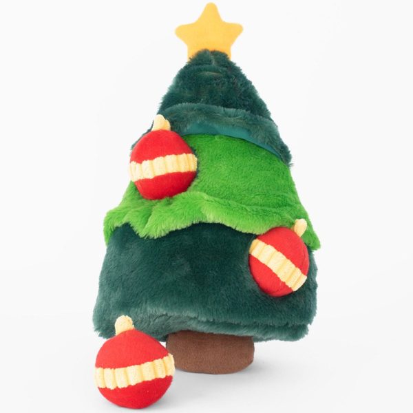 ZippyPaws Holiday Zippy Burrow Christmas Tree Dog Toy Cheap