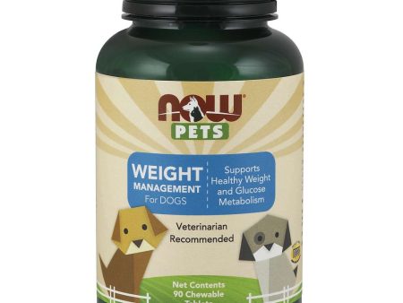 NOW Pets Weight Management Chewable Dog Supplements 90ct Online Sale