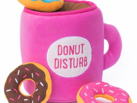 ZippyPaws Zippy Burrow Coffee And Donutz Dog Toy For Discount