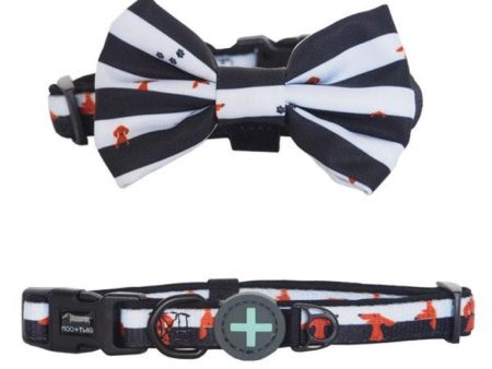 Moo+Twig Peek A Moo Removable Dog Collar and Bowtie Online Hot Sale