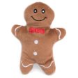 ZippyPaws Holiday Zippy Burrow Gingerbread House Dog Toy Supply