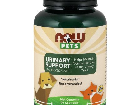 NOW Pets Urinary Support Chewable Supplements for Cats & Dogs 90ct For Cheap