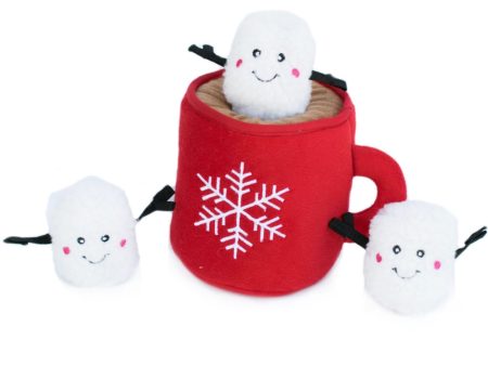 ZippyPaws Holiday Zippy Burrow Hot Cocoa Dog Toy Fashion