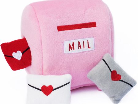 ZippyPaws Zippy Burrow Mailbox & Love Letters Dog Toy Online Sale