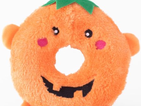 ZippyPaws Donutz Buddie Pumpkin Dog Toy Supply