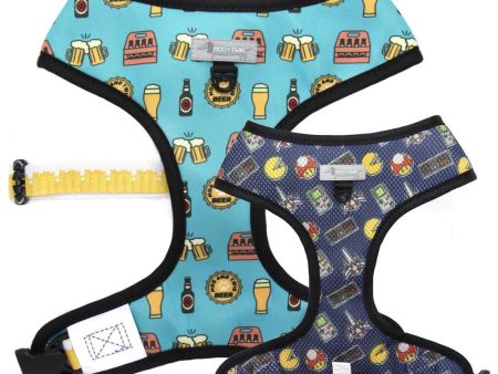 Moo+Twig Boy s Night Reversible Dog Harness For Cheap